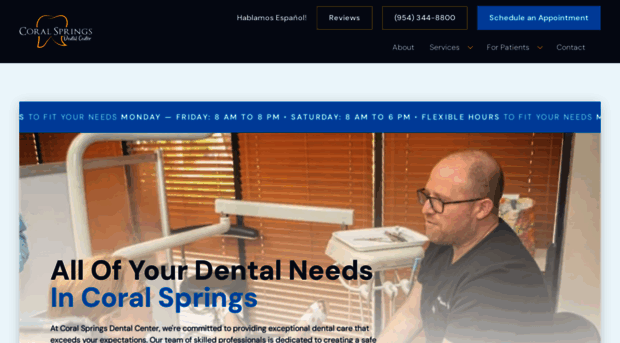 coralspringsdentalcenter.com