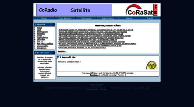 corasat.hu