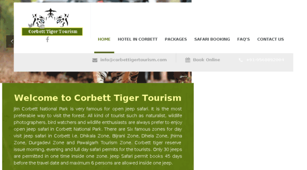 corbetttigertourism.com