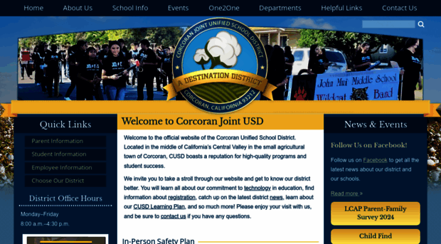 corcoranunified.com