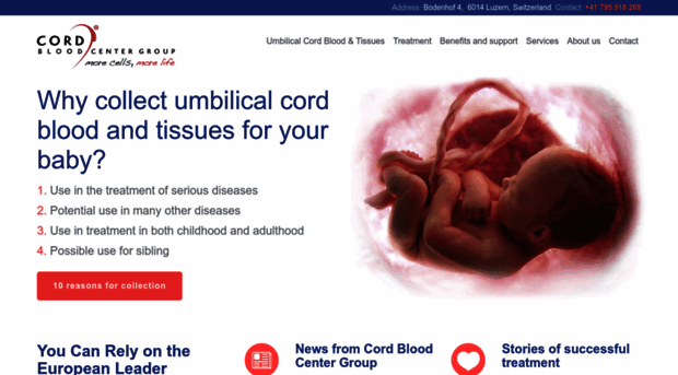 cordbloodcenter.com