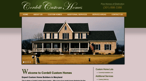 cordellcustomhomes.com