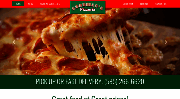 cordellospizza.com