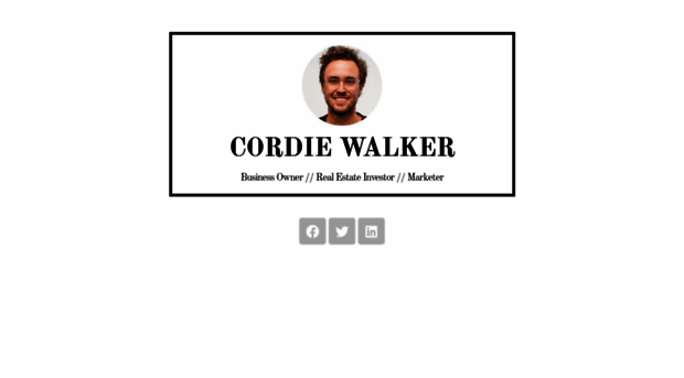 cordiewalker.com