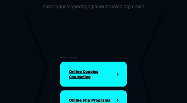 cordobapsicopedagogianeuropsicologia.com