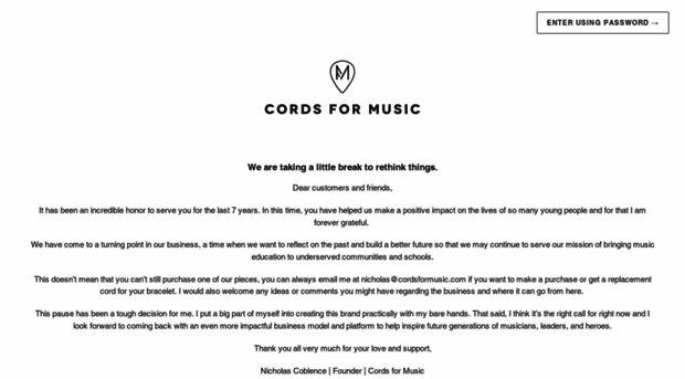 cordsformusic.com