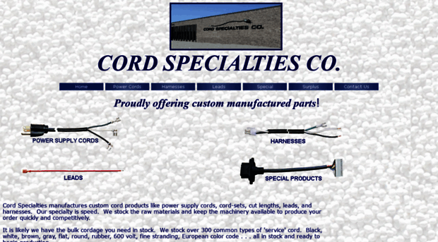 cordspecialties.com