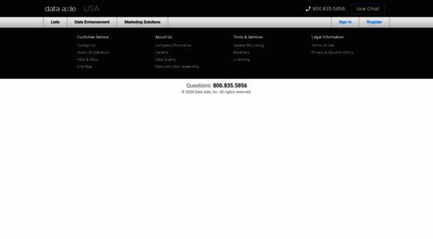 core.dataaxleusa.com