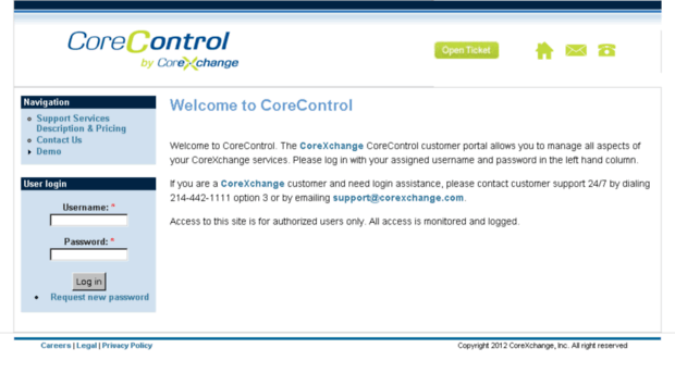 corecontrol.corexchange.com