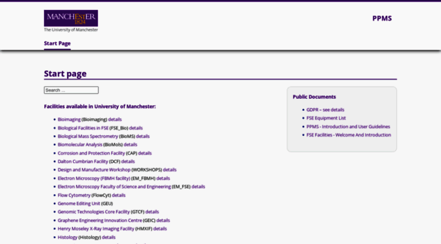 corefacilities.manchester.ac.uk