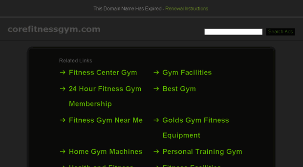 corefitnessgym.com