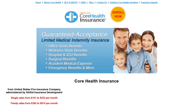 corehealthinsurance.net