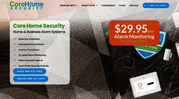 corehomesecurity.com