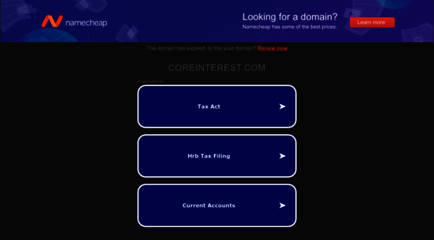 coreinterest.com