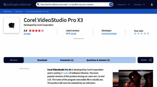 corel-videostudio-pro-x3.software.informer.com