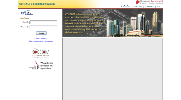 corenet-ess.gov.sg