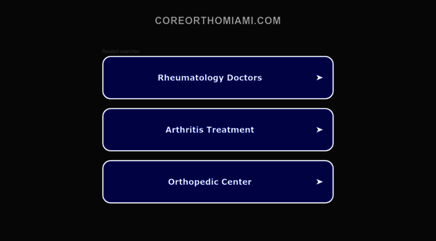 coreorthomiami.com