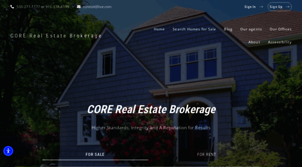 corerealestatebrokerage.com