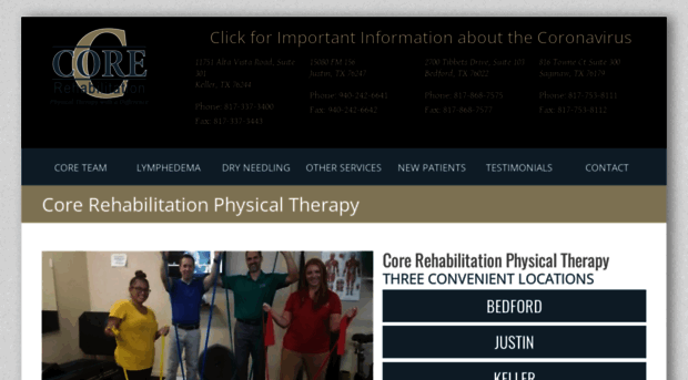 corerehabphysicaltherapy.com