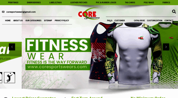 coresportswears.com