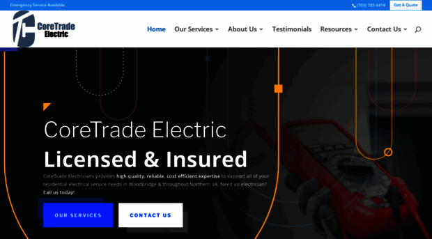 coretradeelectric.com