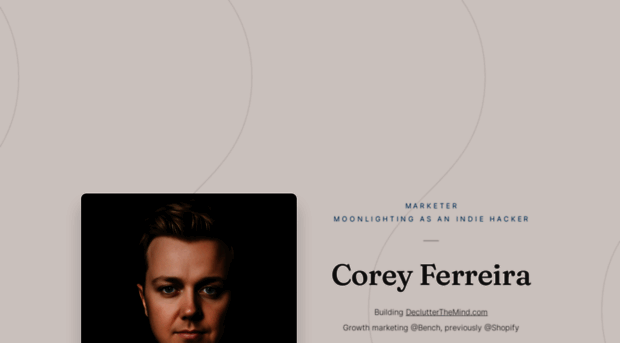 coreyferreira.com