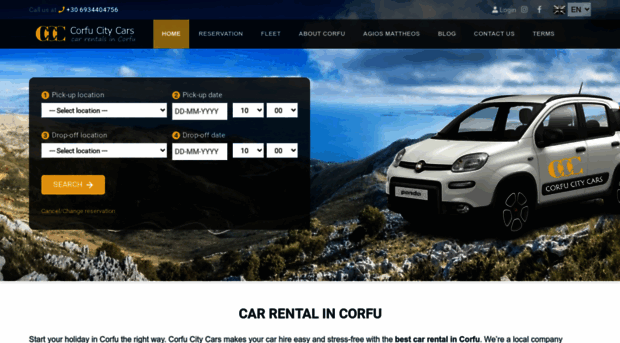 corfucitycars.gr