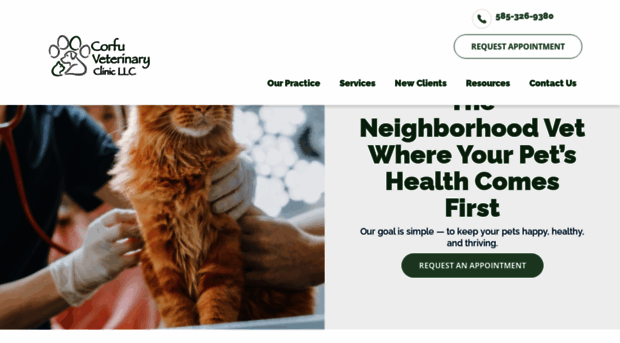 corfuvetclinic.com