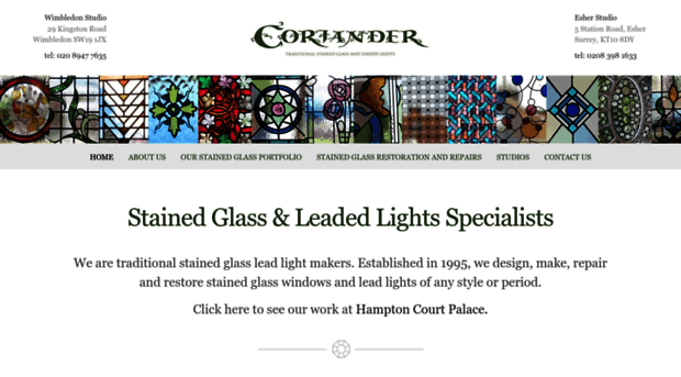 corianderstainedglass.co.uk