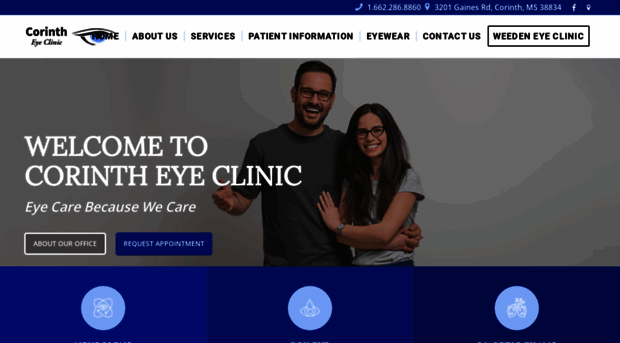 corintheyeclinic.com