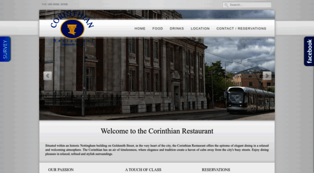 corinthian-restaurant.com