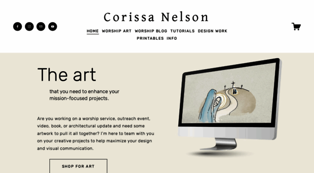 corissanelsonart.com