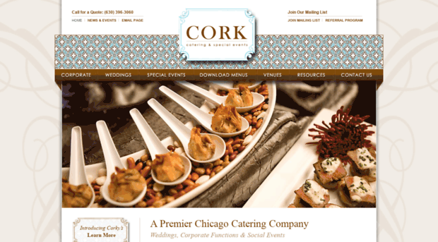 corkcatering.com