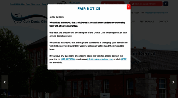 corkdentalclinic.com