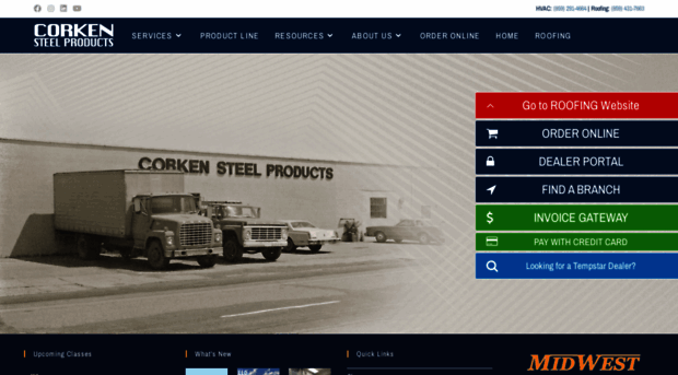 corkensteel.com