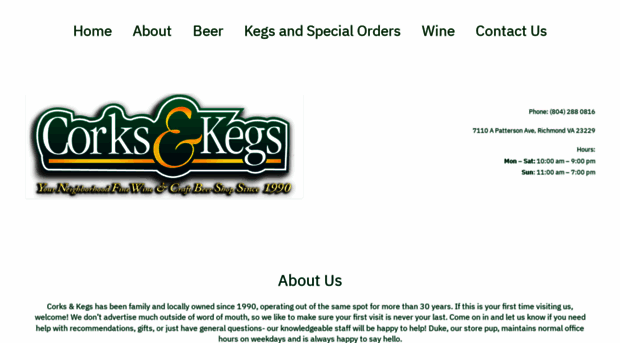 corksandkegs.com