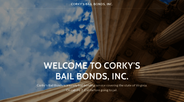 corkysbailbondsinc.com