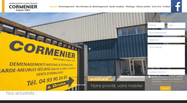 cormenier-demenagement.com