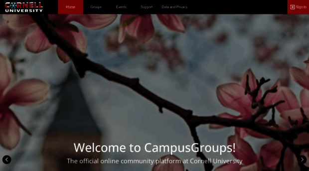 cornell.campusgroups.com