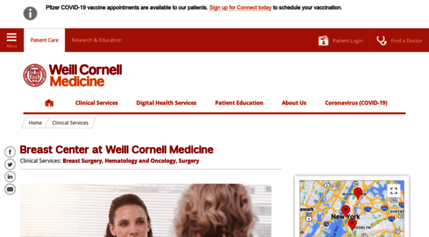 cornellbreastcenter.com