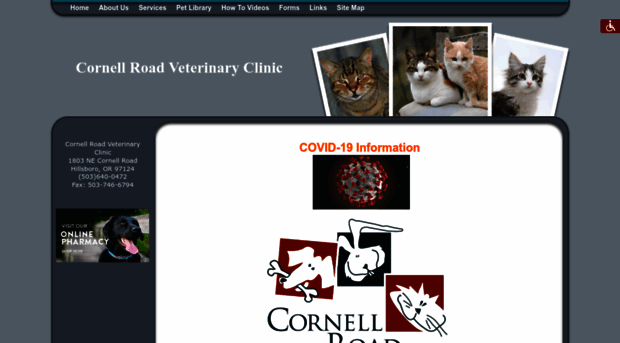 cornellroadveterinaryclinic.com