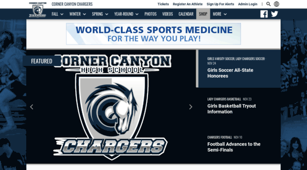 cornercanyonathletics.com