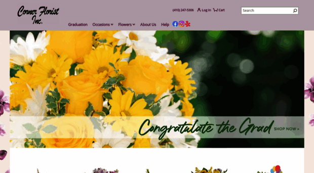 cornerflorist.net