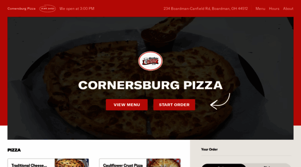 cornersburgpizzamenu.com