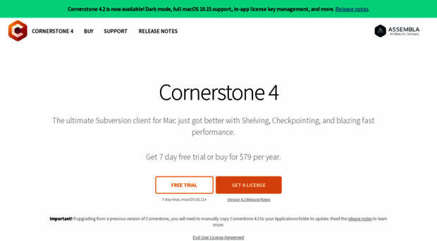 cornerstone.assembla.com