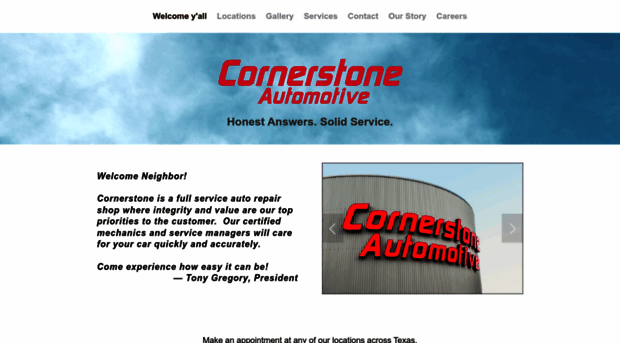 cornerstoneautomotive.com