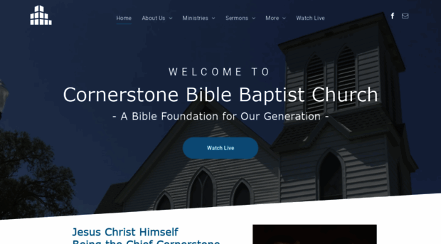 cornerstonebiblebaptistchurch.com