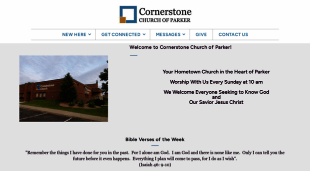 cornerstonechurchofparker.org