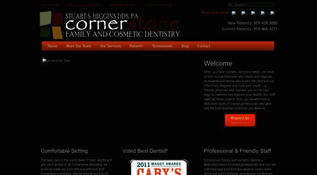 cornerstonecosmeticdental.com