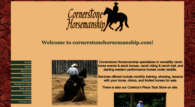 cornerstonehorsemanship.com